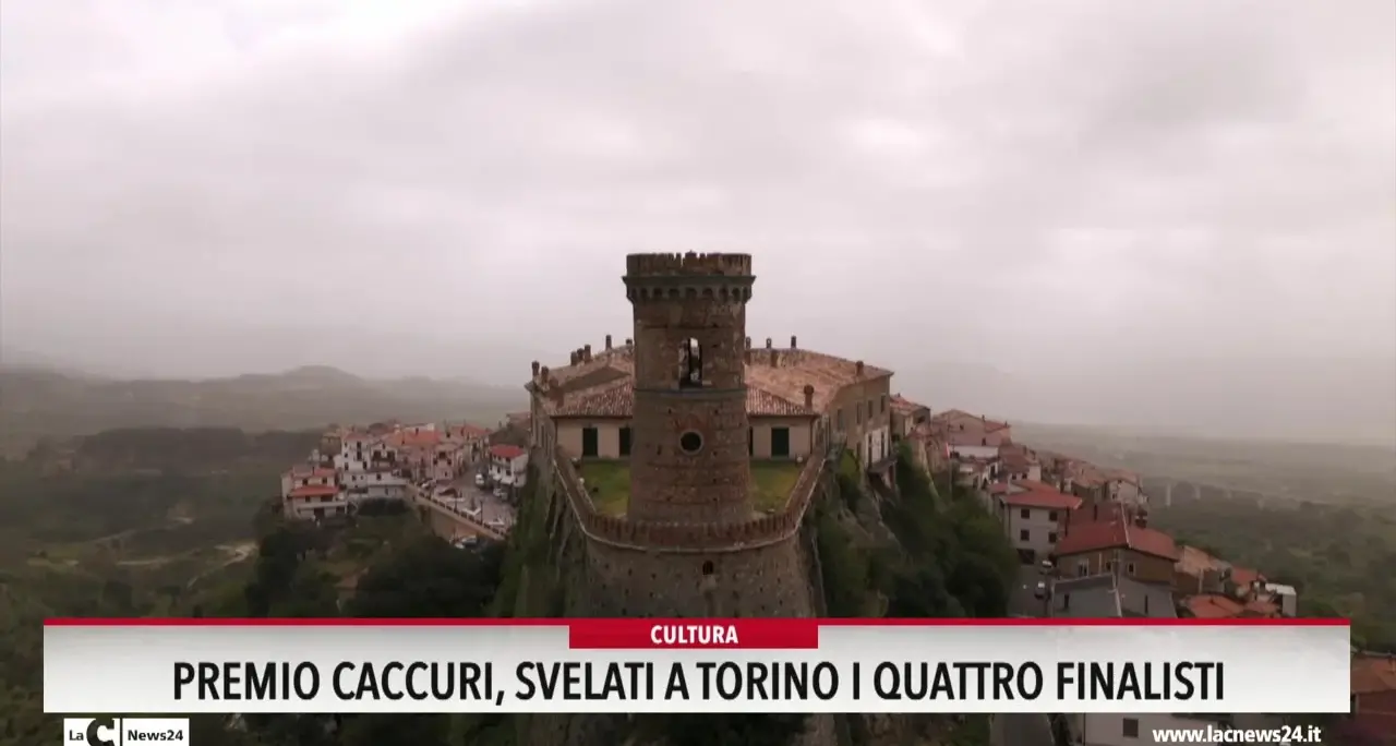 Premio Caccuri, svelati a Torino i quattro finalisti