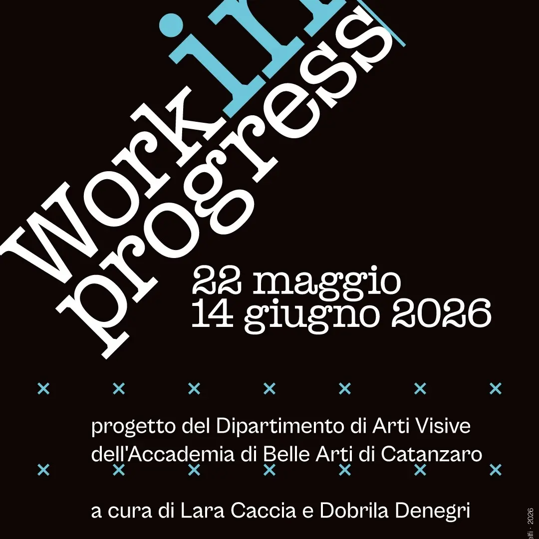 <p>\"<span style=\"color:hsl(0, 75%, 60%);\">Work in Progress</span>\": al San Giovanni la mostra del Dipartimento di Arti Visive dell’Accademia di Belle Arti</p>