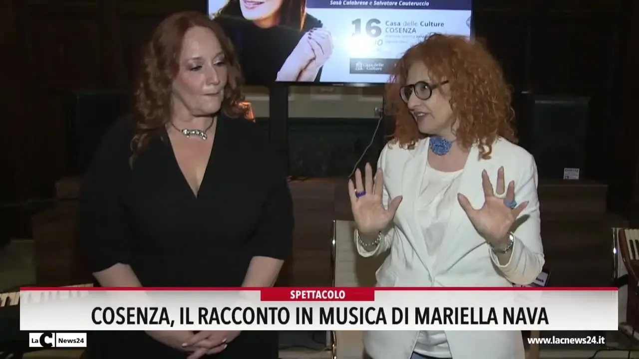Cosenza, il racconto in musica di Mariella Nava
