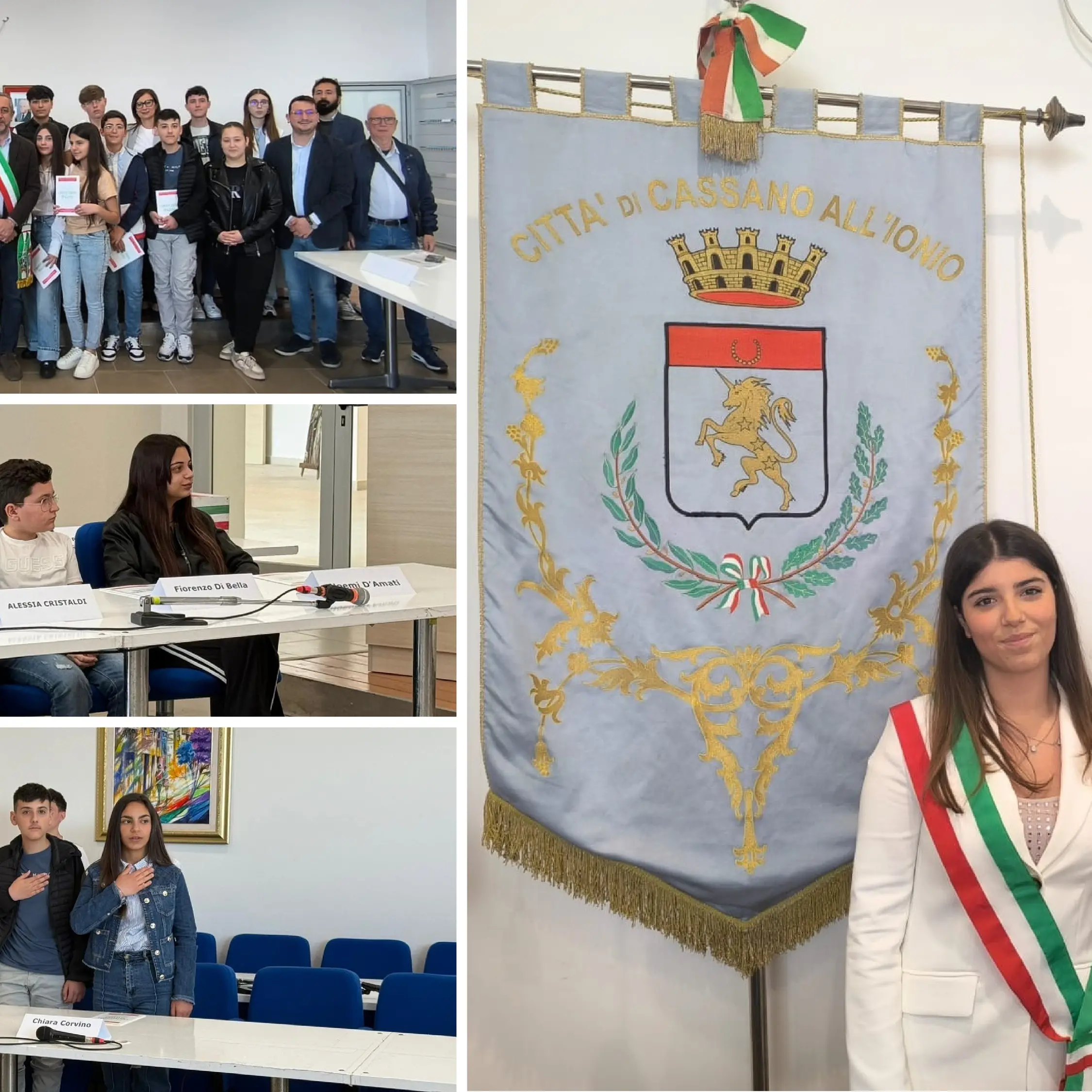 I giovani di Cassano prendono la parola: si insedia il nuovo Consiglio Comunale delle Ragazze e dei Ragazzi\n