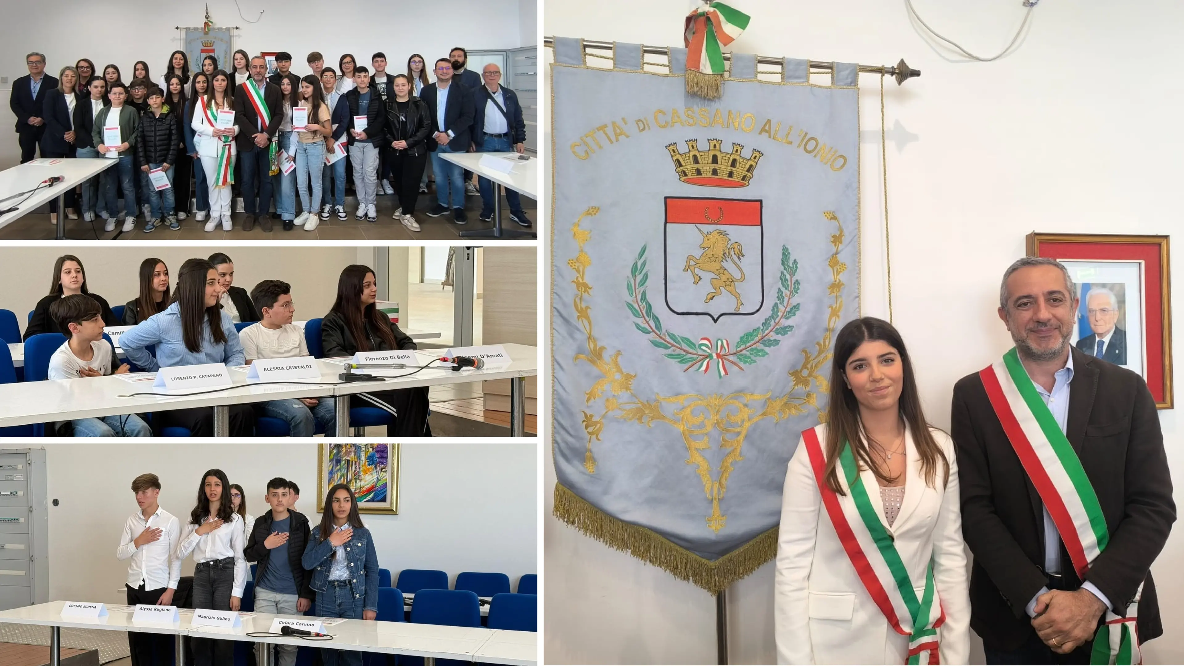 I giovani di Cassano prendono la parola: si insedia il nuovo Consiglio Comunale delle Ragazze e dei Ragazzi\n