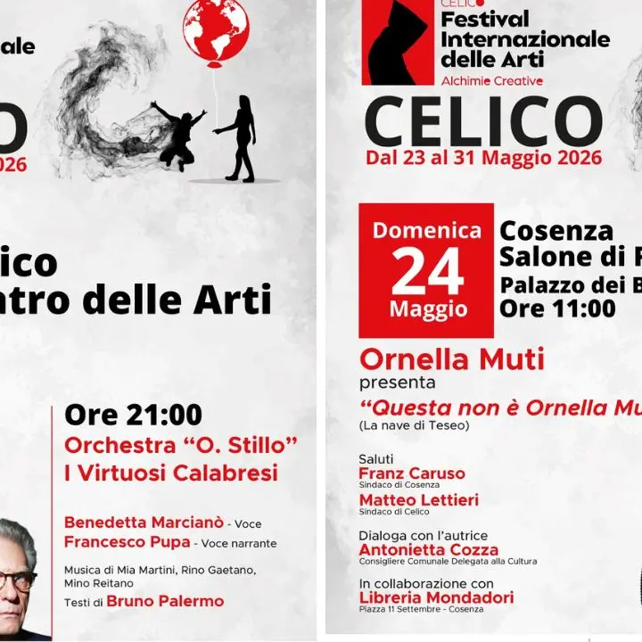 Celico International Arts Festival, taglio del nastro con Ornella Muti e David Cronenberg\n