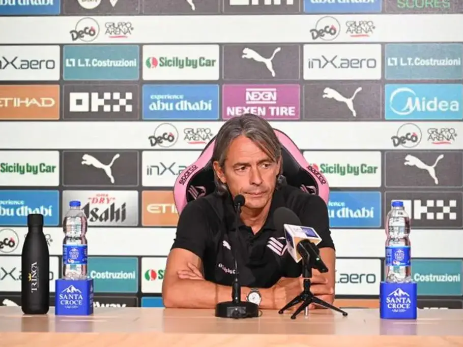 Inzaghi suona la carica al Palermo: «Catanzaro, al Barbera troverete pane per i vostri denti»