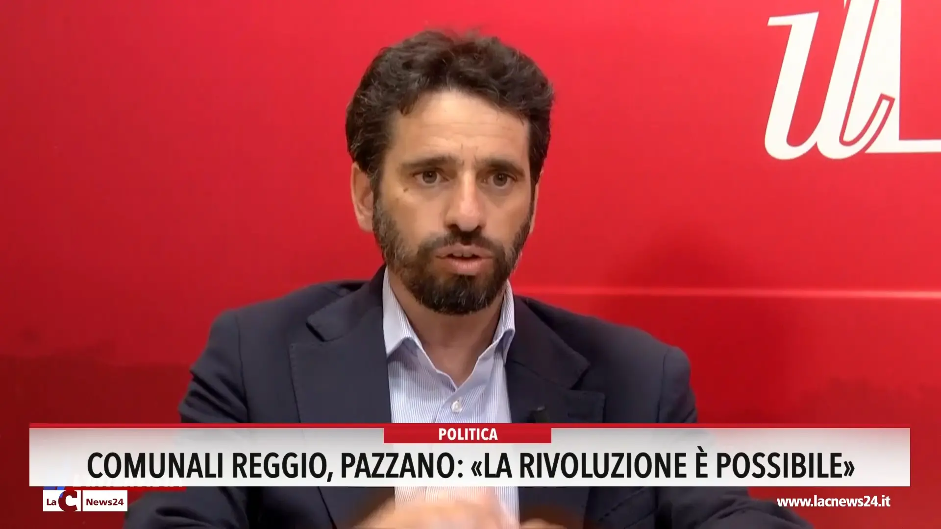 Comunali Reggio, Pazzano: «La rivoluzione è possibile»