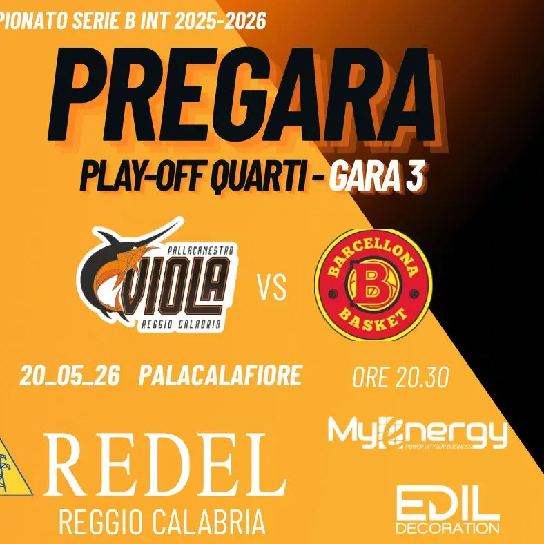 Redel Viola, dentro o fuori al PalaCalafiore: contro Barcellona vale la semifinale\n
