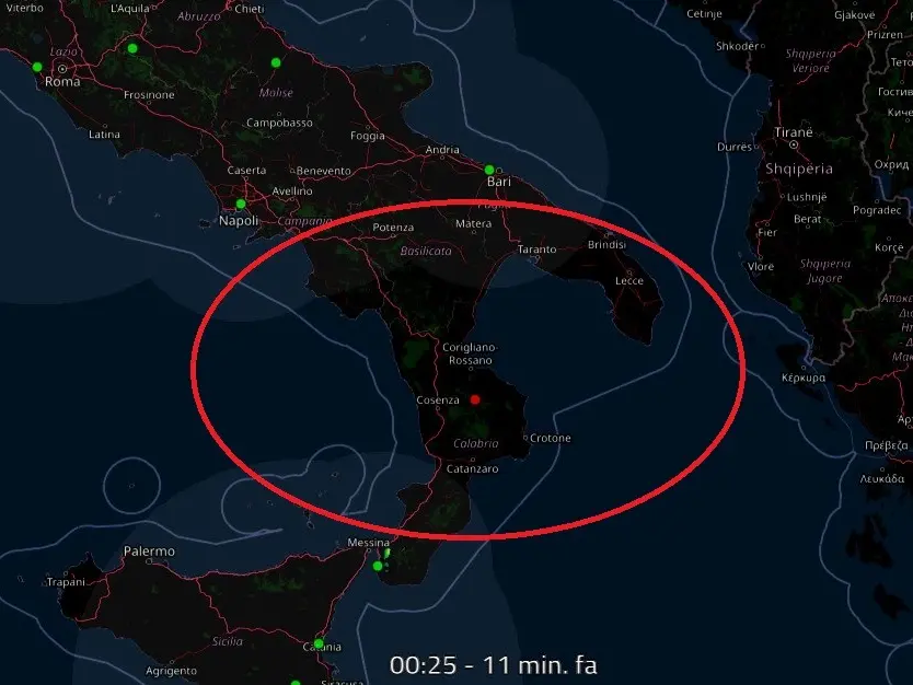 Radar di Pettinascura fermo da cinque mesi, Calabria senza occhi sul maltempo