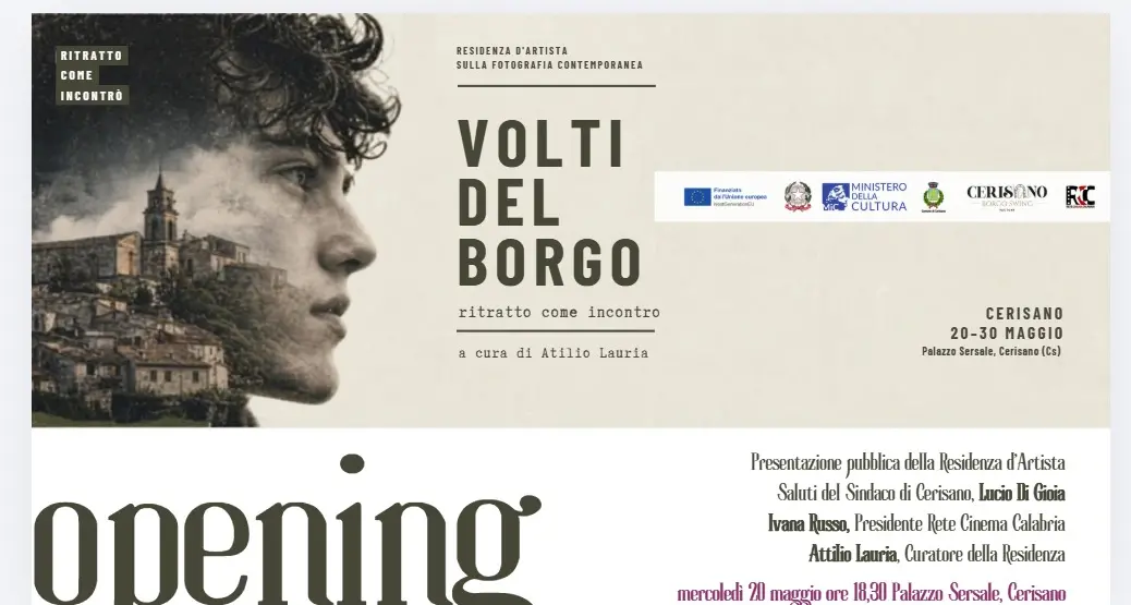 Cerisano si mette in posa: fotografi da tutta Italia raccontano i “Volti del Borgo”