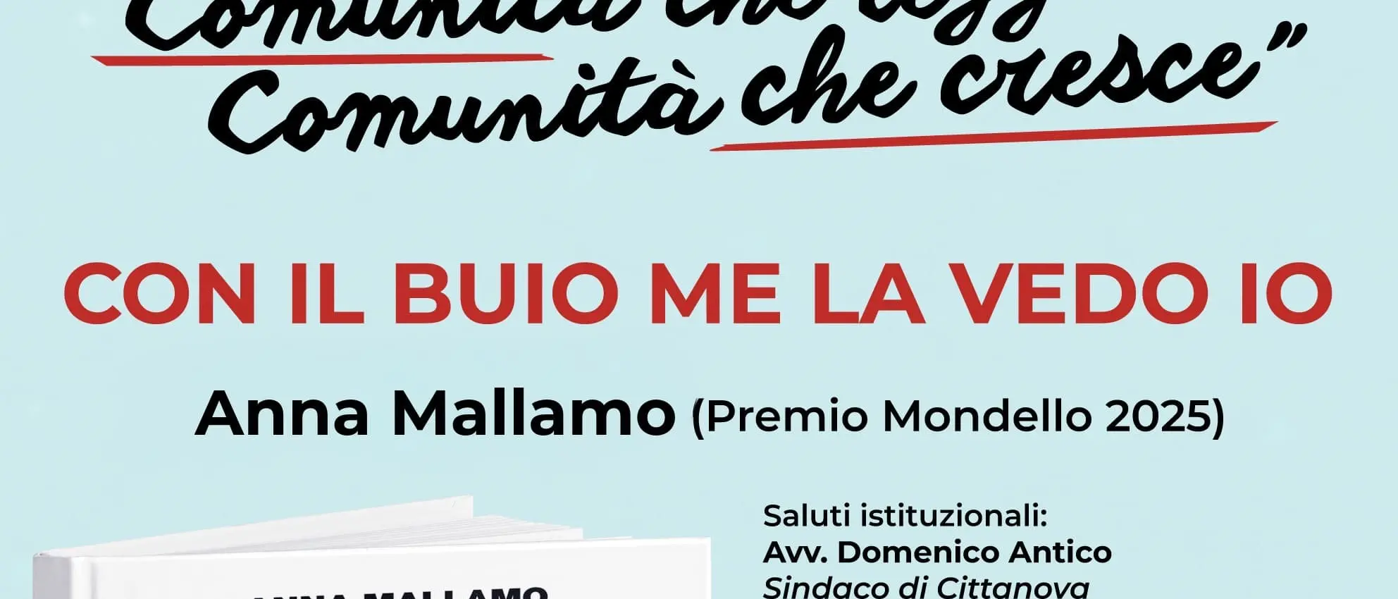 Al Maggio dei Libri di Cittanova grande attesa per la scrittrice Anna Mallamo\n