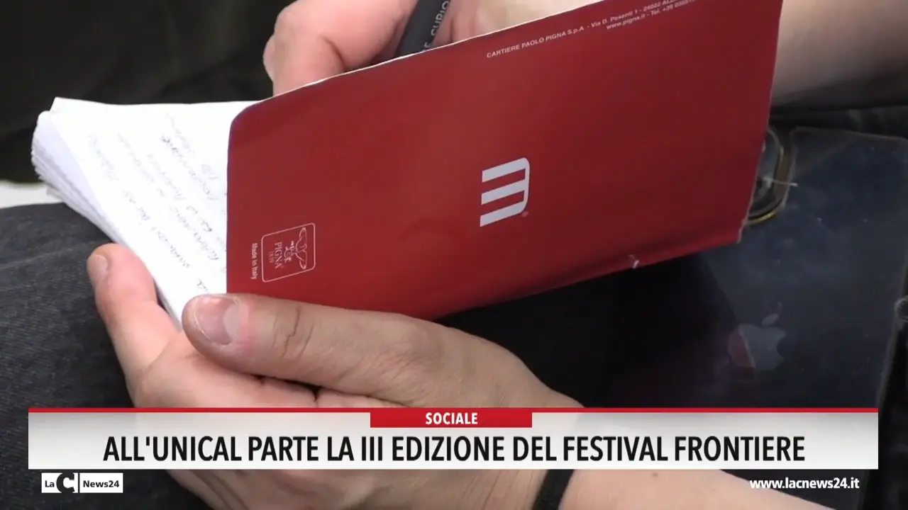 All'Unical parte la III edizione del festival Frontiere