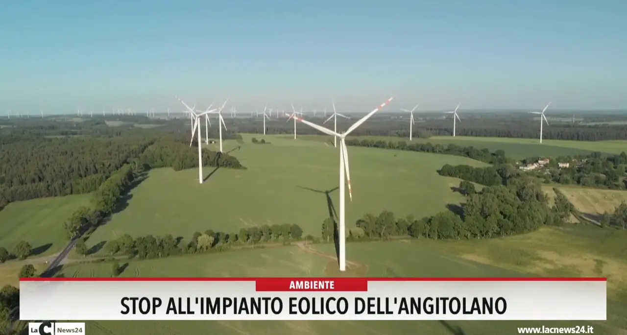 Stop all'impianto eolico dell'Angitolano: battaglia vinta