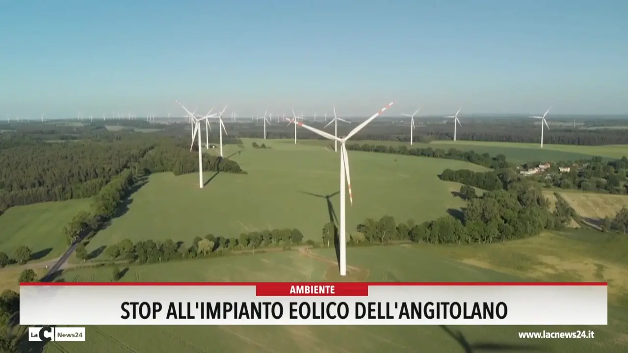Stop all'impianto eolico dell'Angitolano: battaglia vinta