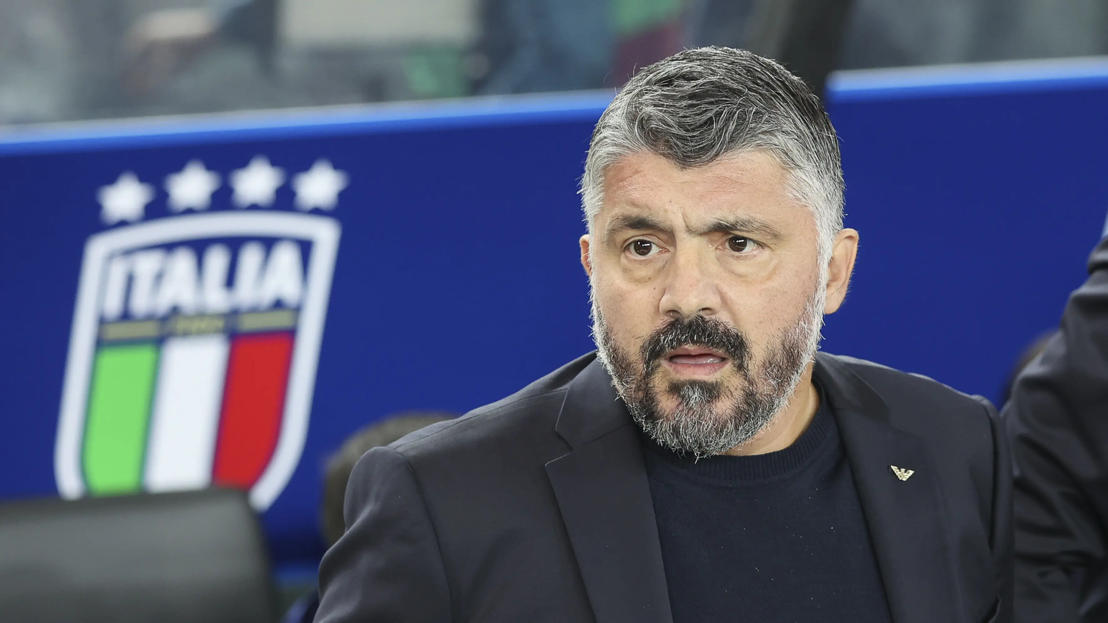 Gennaro Gattuso Head Coach of Italy during Italy vs Israel, European Qualifier, Group I, matchday 8, game at Bluenergy stadium in Udine (UD), Italy, on October 14, 2025.
