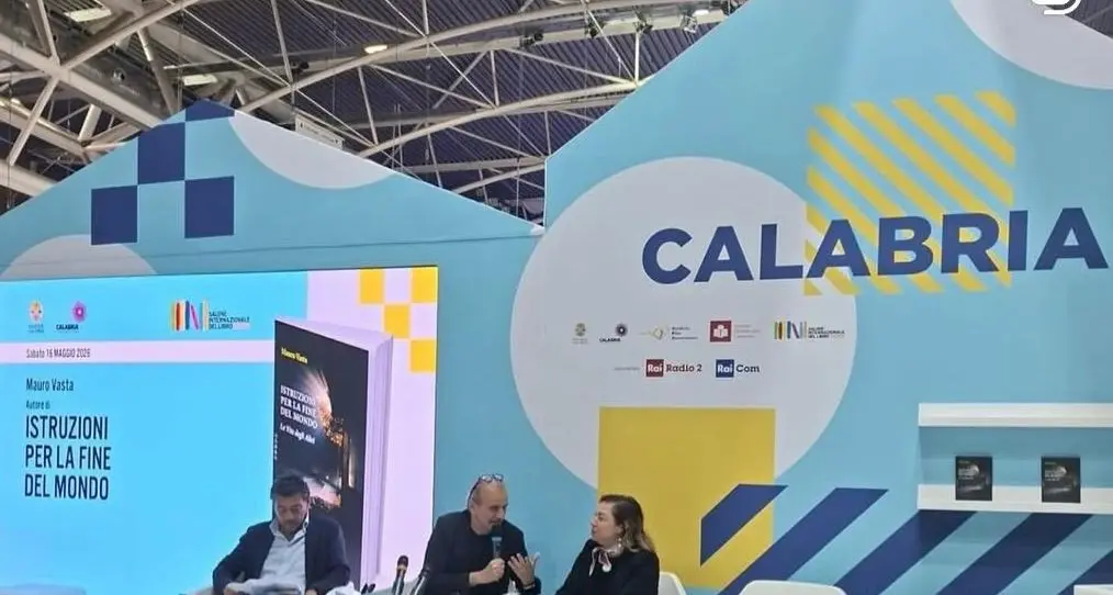 Successo al Salone del Libro di Torino per lo scrittore lametino Mauro Vasta