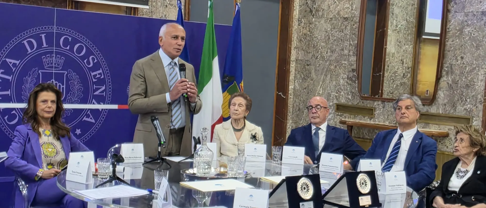 Premio AIParC Cosenza “Irene Tripodi” all’ambasciatrice Blefari Melazzi e al cardiologo Indolfi