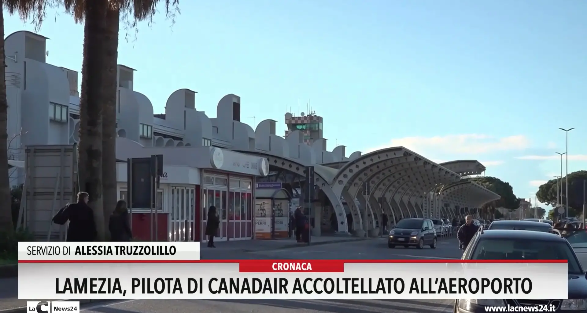 Lamezia, pilota canadair accoltellato all'aeroporto