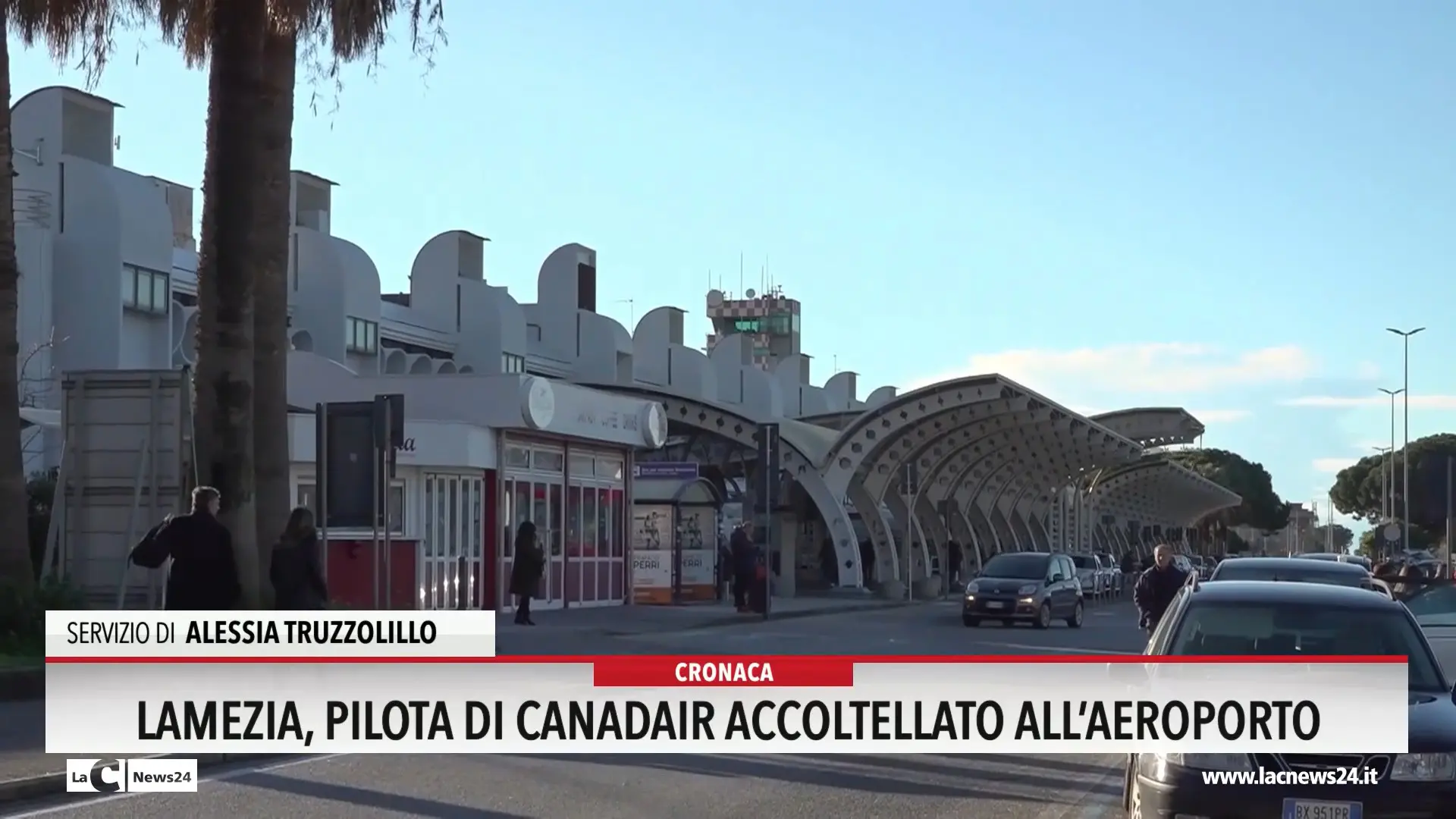 Lamezia, pilota canadair accoltellato all'aeroporto