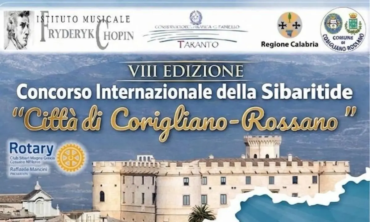 Corigliano Rossano diventa capitale della musica con il Concorso Internazionale della Sibaritide\n