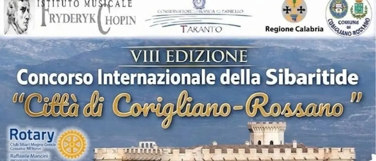 Corigliano Rossano diventa capitale della musica con il Concorso Internazionale della Sibaritide\n