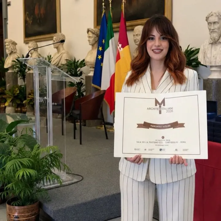 Francesca Silvestri premiata al Campidoglio, l’architettura calabrese conquista il Premio Templum 2026\n