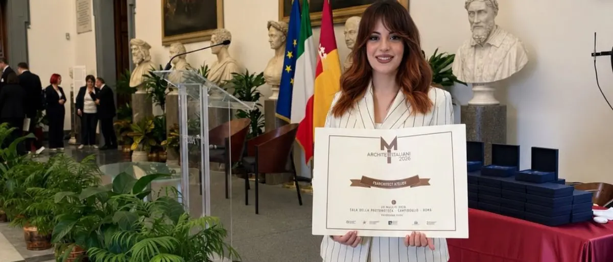 Francesca Silvestri premiata al Campidoglio, l’architettura calabrese conquista il Premio Templum 2026\n