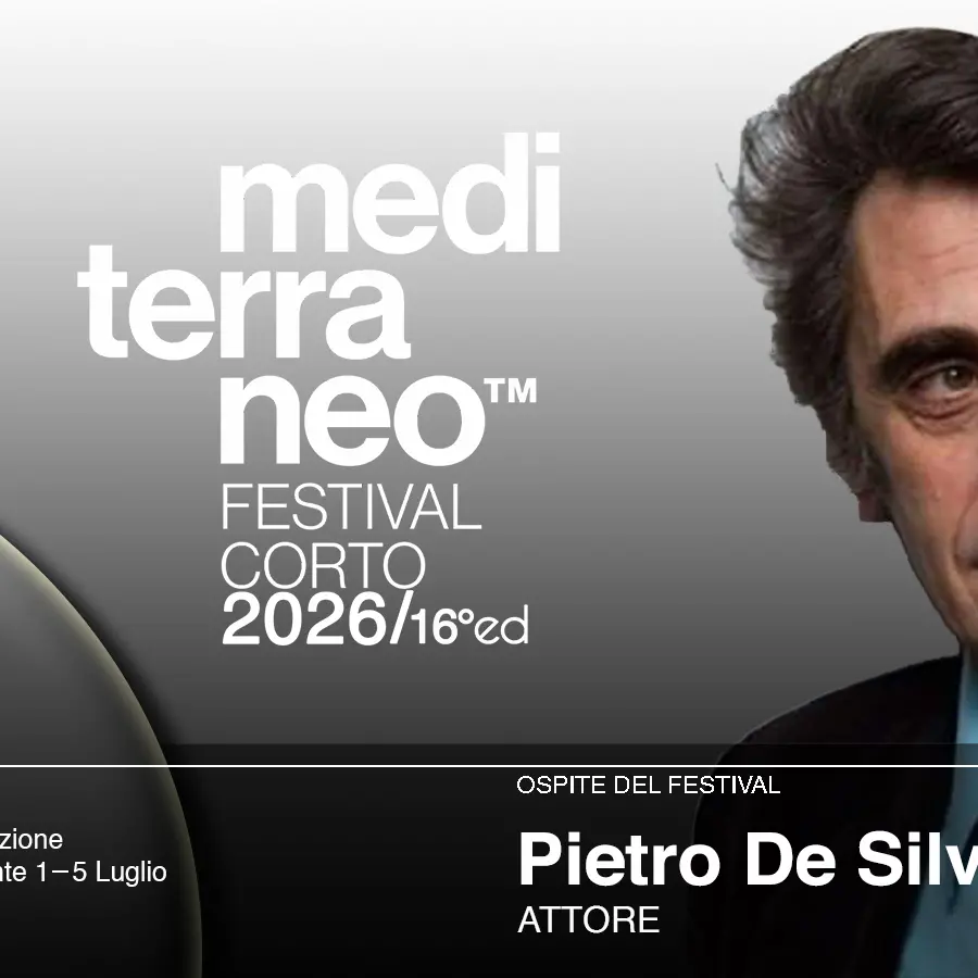 Pietro De Silva ospite d'onore al Mediterraneo Festival Corto di Diamante: appuntamento dall'1 al 5 luglio\n