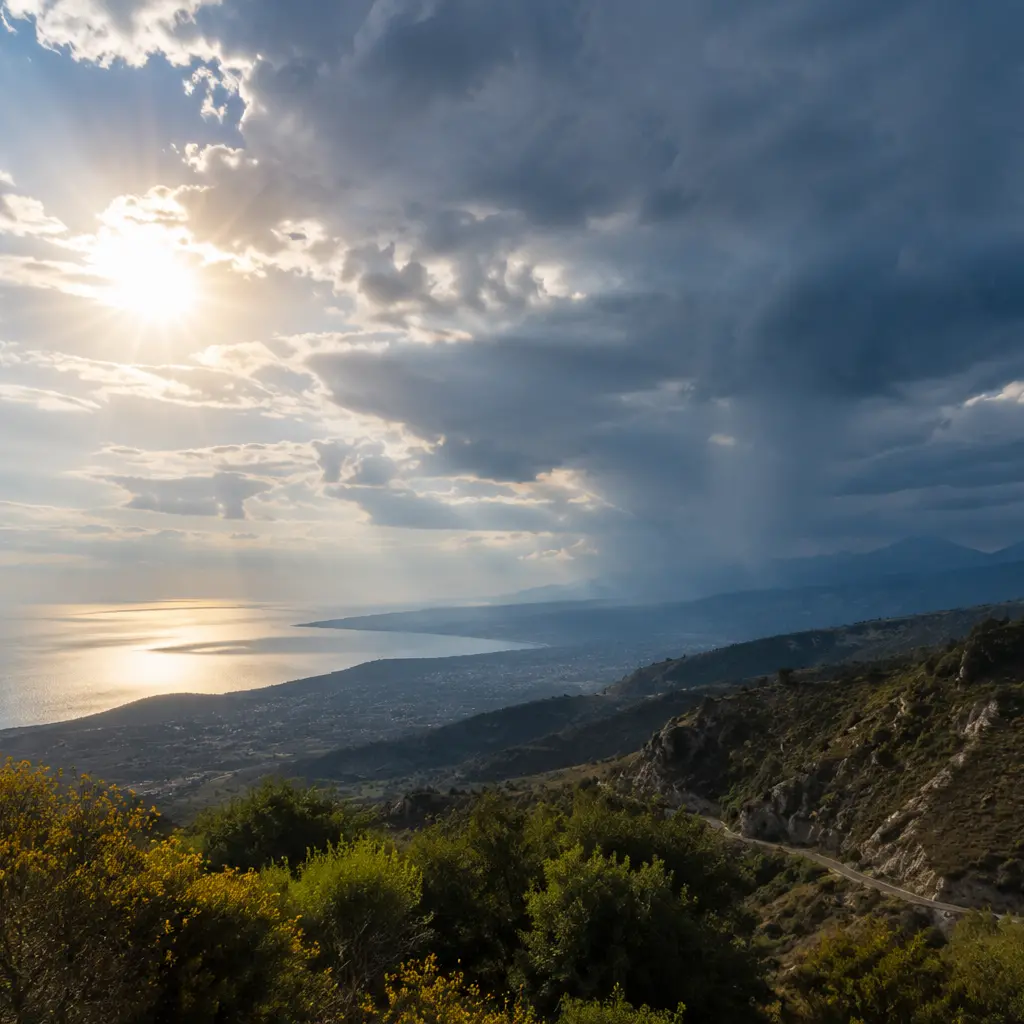 Calabria tra sole e temporali: torna il caldo ma resta l’instabilità pomeridiana\n
