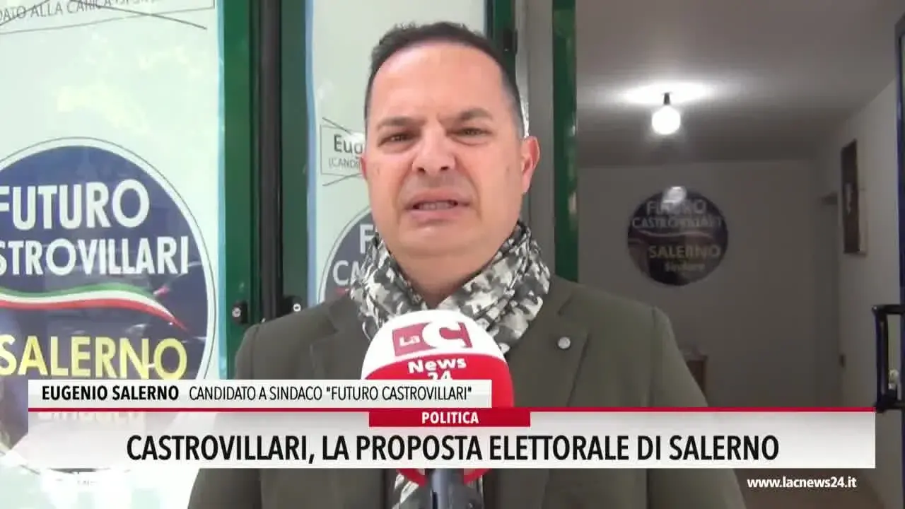 Castrovillari, la proposta elettorale di Salerno