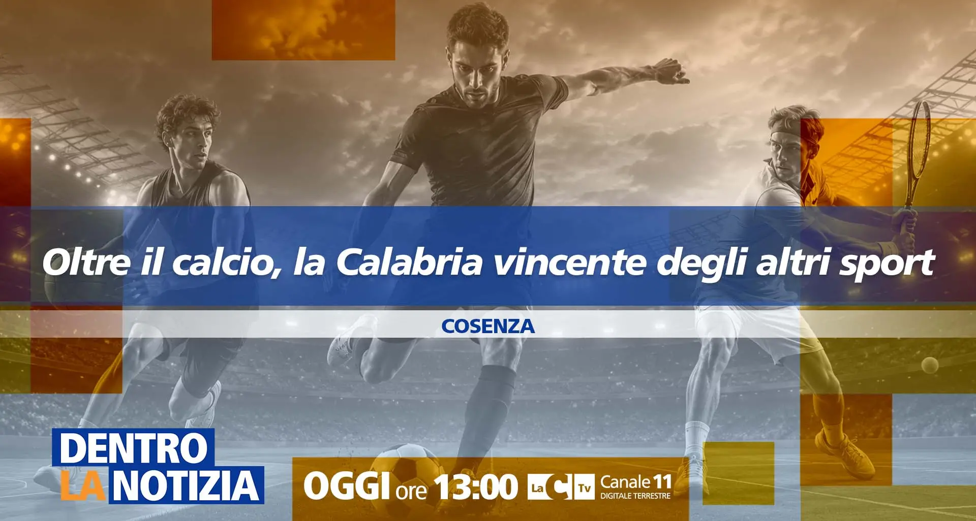 <p><span style=\"color:hsl(0, 75%, 60%);\">Non solo calcio</span>, lo sport in Calabria tra eccellenze e risorse limitate: focus a Dentro la Notizia</p>