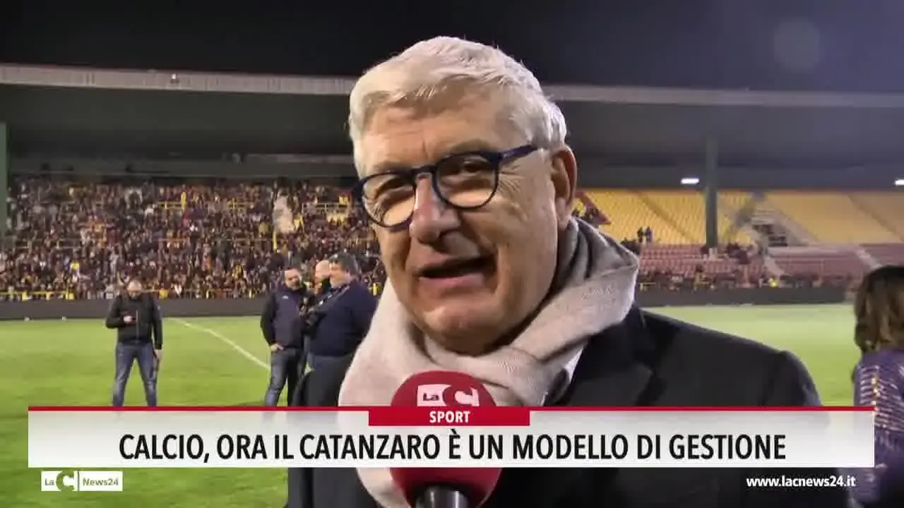 Calcio, ora il Catanzaro è un modello di gestione