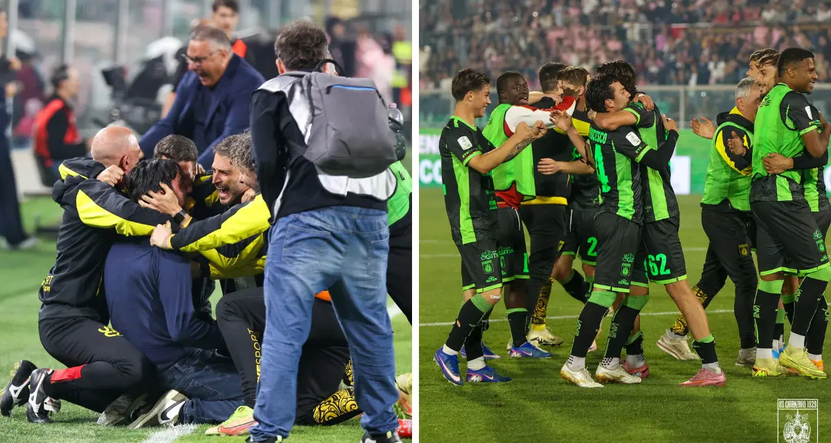 <p>Il Catanzaro elimina i “Paperoni” del Palermo: la programmazione <span style=\"color:hsl(0,75%,60%);\">vale più dei petrodollari </span>del City Football Group</p>