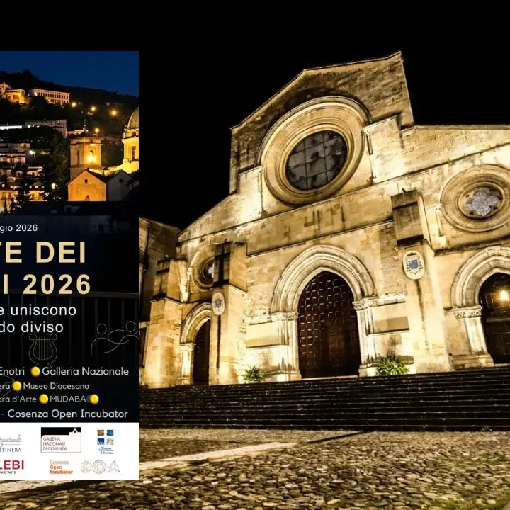 Cosenza aderisce alla Notte europea dei Musei