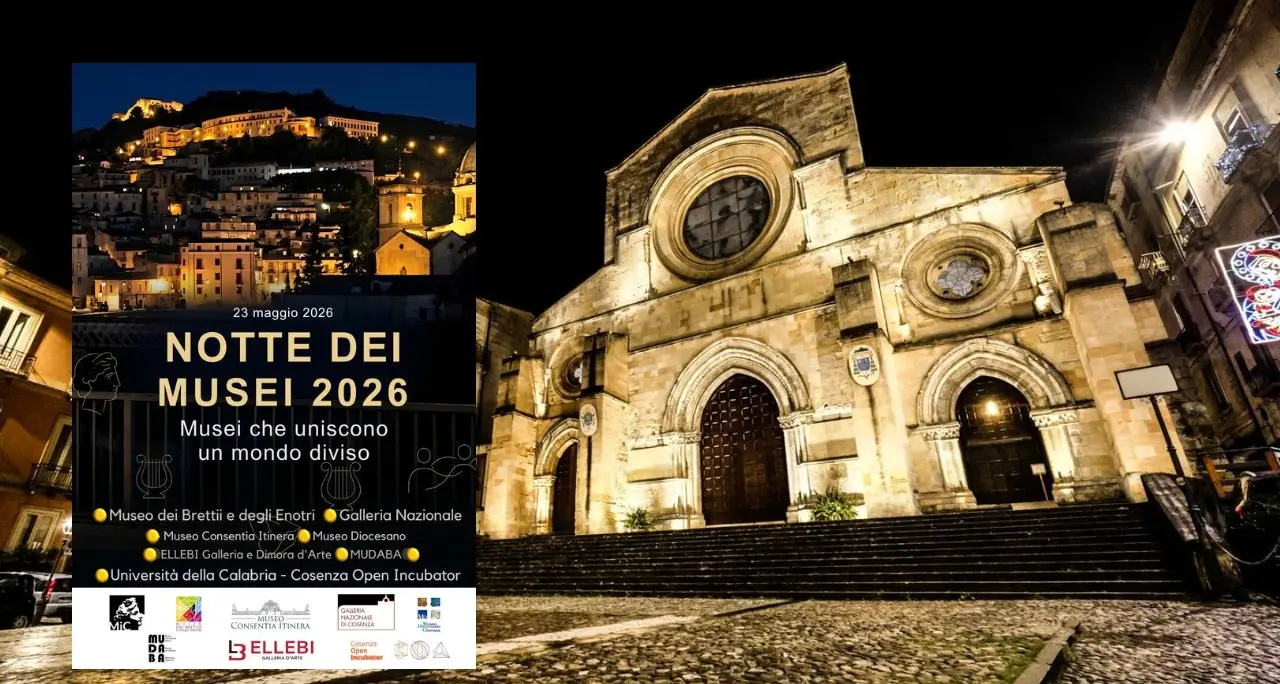 Cosenza aderisce alla Notte europea dei Musei