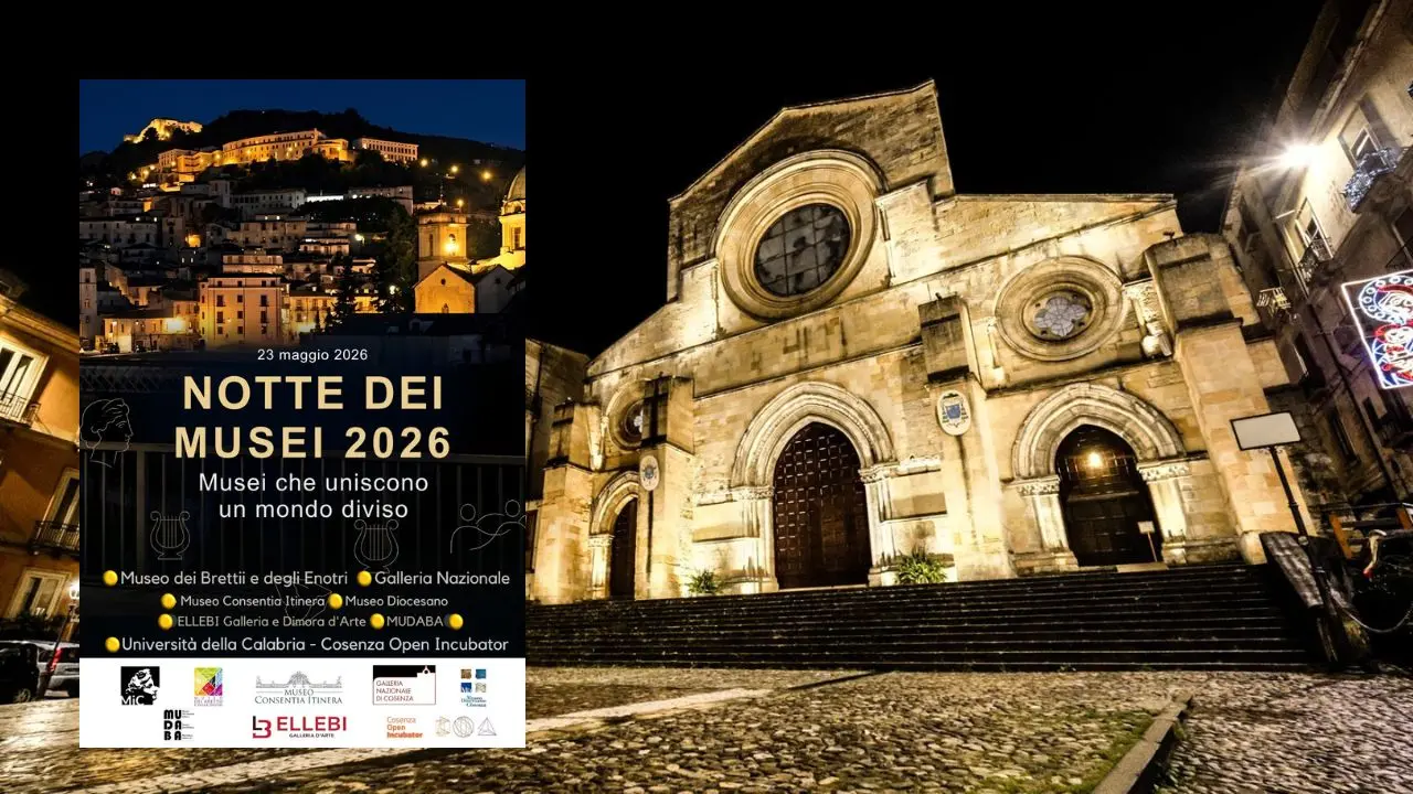 Cosenza aderisce alla Notte europea dei Musei
