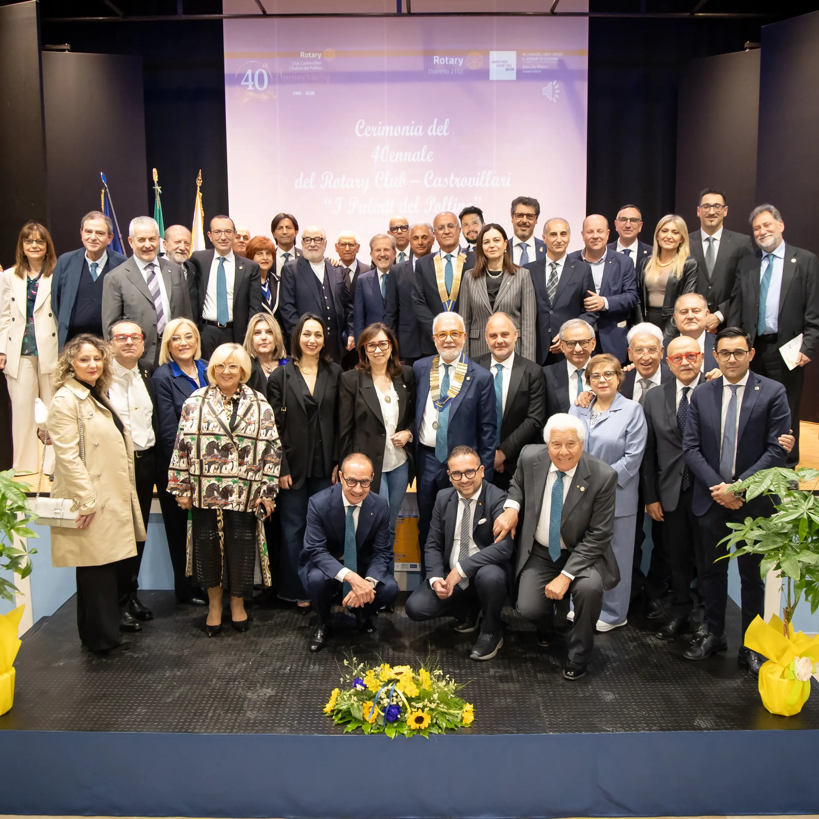 Il Rotary Club Castrovillari celebra quarant’anni di impegno al servizio della comunità\n