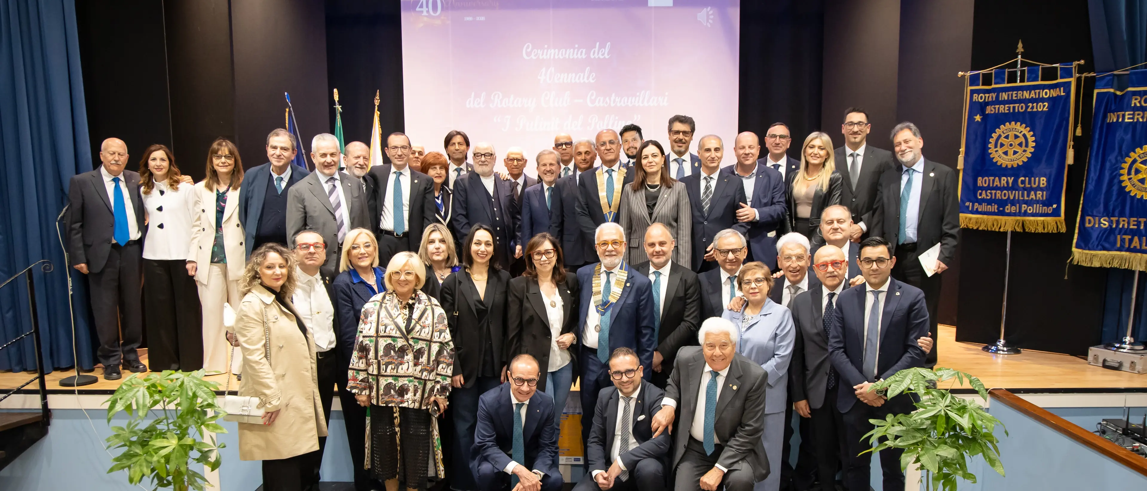 Il Rotary Club Castrovillari celebra quarant’anni di impegno al servizio della comunità\n