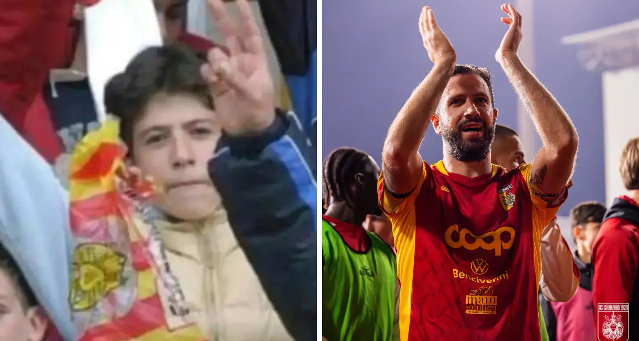<p>Catanzaro in finale playoff, Iemmello <span style=\"color:hsl(0, 75%, 60%);\">simbolo di un sogno</span> nato in curva da bambino e vissuto da capitano</p>
