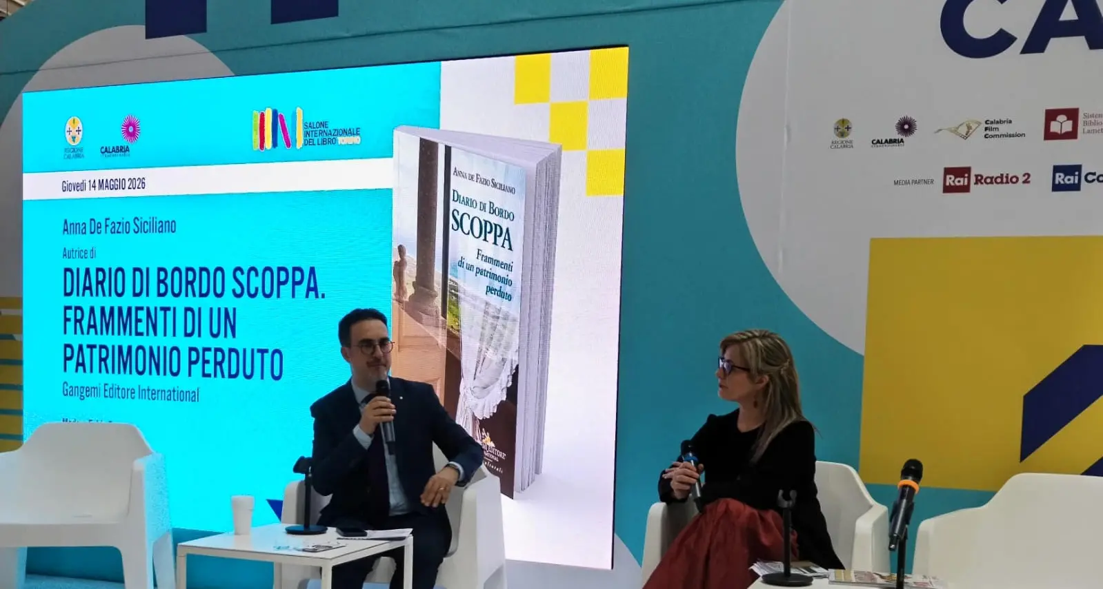 “Diario di bordo Scoppa. Frammenti di un patrimonio perduto” di Anna de Fazio Siciliano al Salone del Libro di Torino\u00A0\n