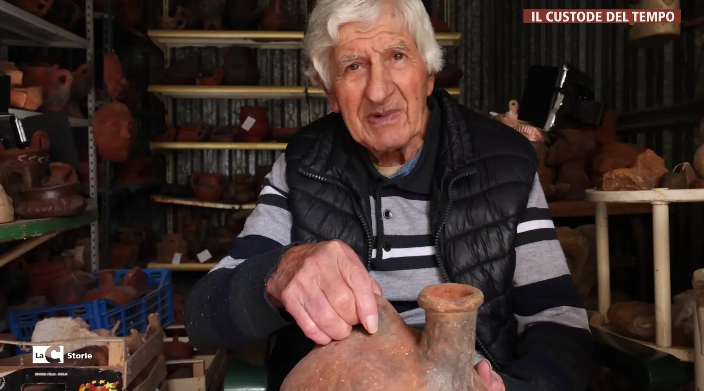 Il custode del tempo, con LaC Storie viaggio nelle antiche civiltà che popolavano Monte Poro\n