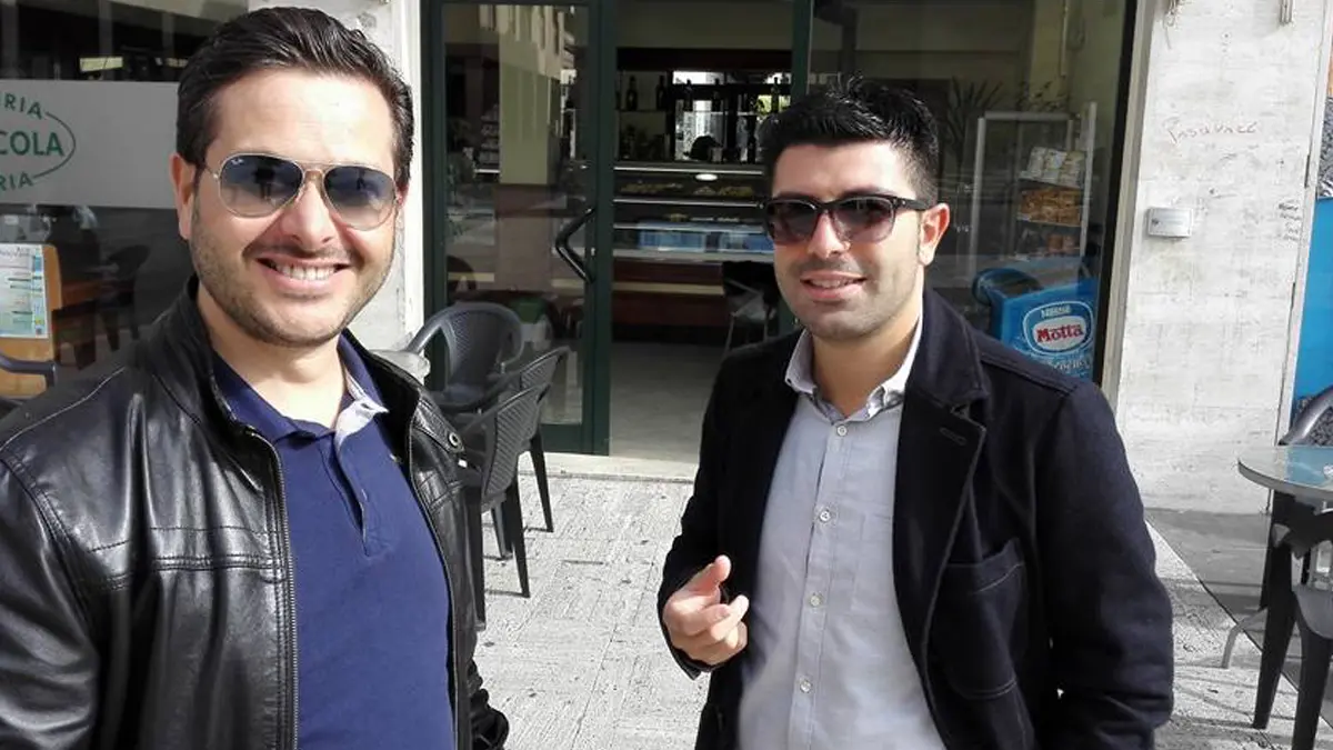 Bozzo e Spadafora in una foto di qualche anno fa