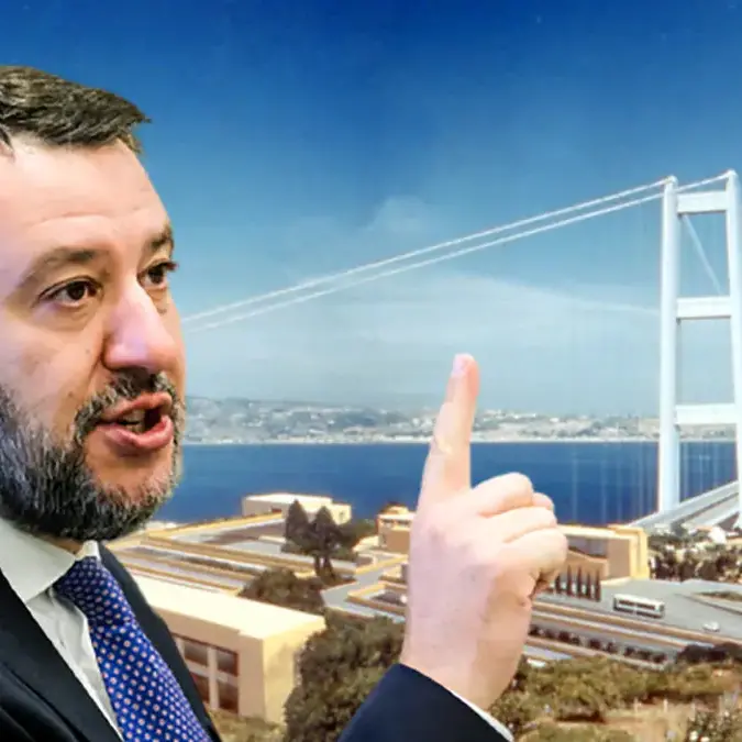 Ponte sullo Stretto,\u00A0\u00A0Salvini: «Cantieri grande operazione contro la 'ndrangheta»\n