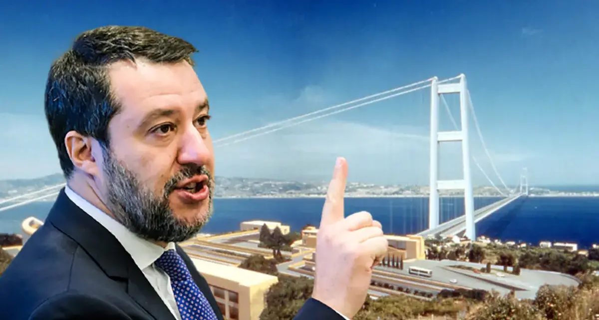 Ponte sullo Stretto,\u00A0\u00A0Salvini: «Cantieri grande operazione contro la 'ndrangheta»\n