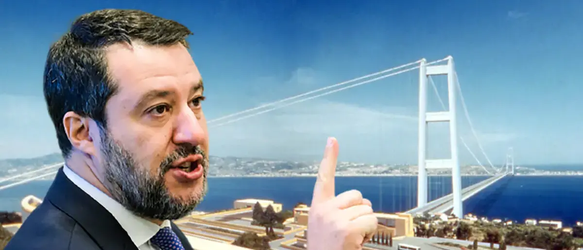 Ponte sullo Stretto,\u00A0\u00A0Salvini: «Cantieri grande operazione contro la 'ndrangheta»\n