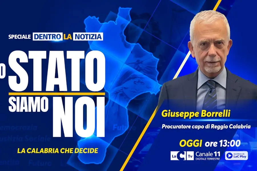 A Dentro la notizia la ‘Ndrangheta silenziosa spiegata dal procuratore capo Borrelli\n