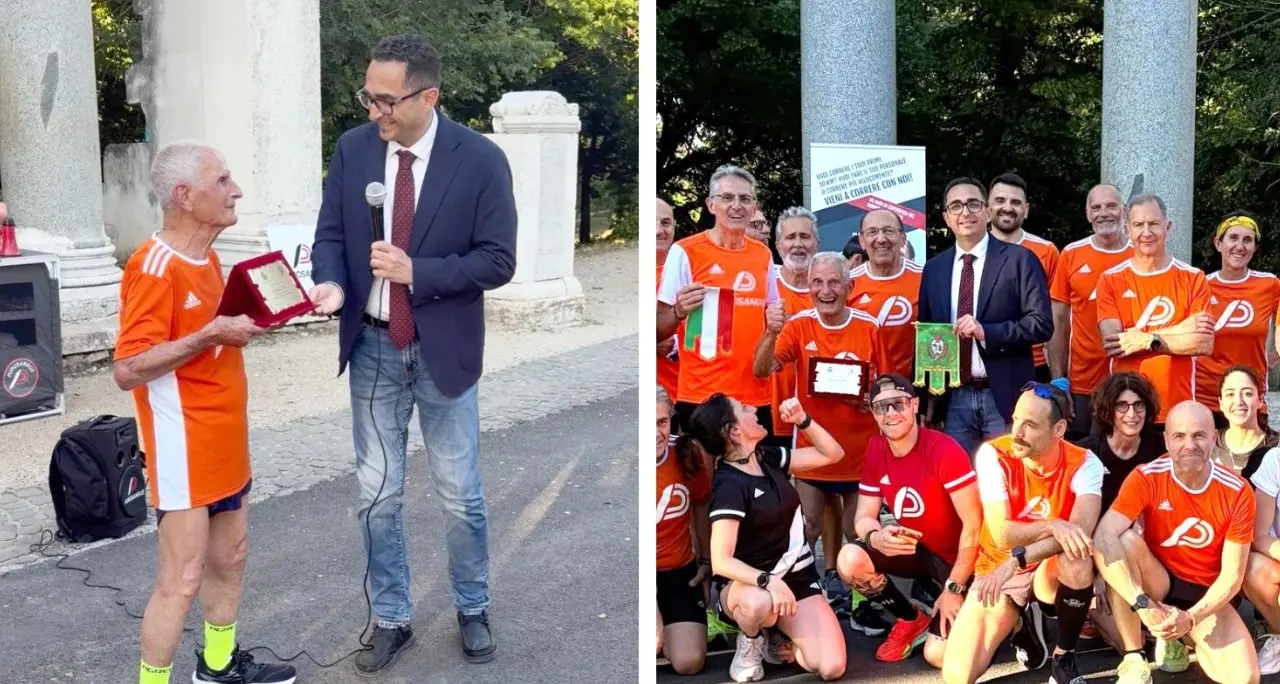 Il sindaco Tripodi a Roma per omaggiare\u00A0il maratoneta 93enne di Polistena Antonio Rao: «Esempio di vita e sport»\n