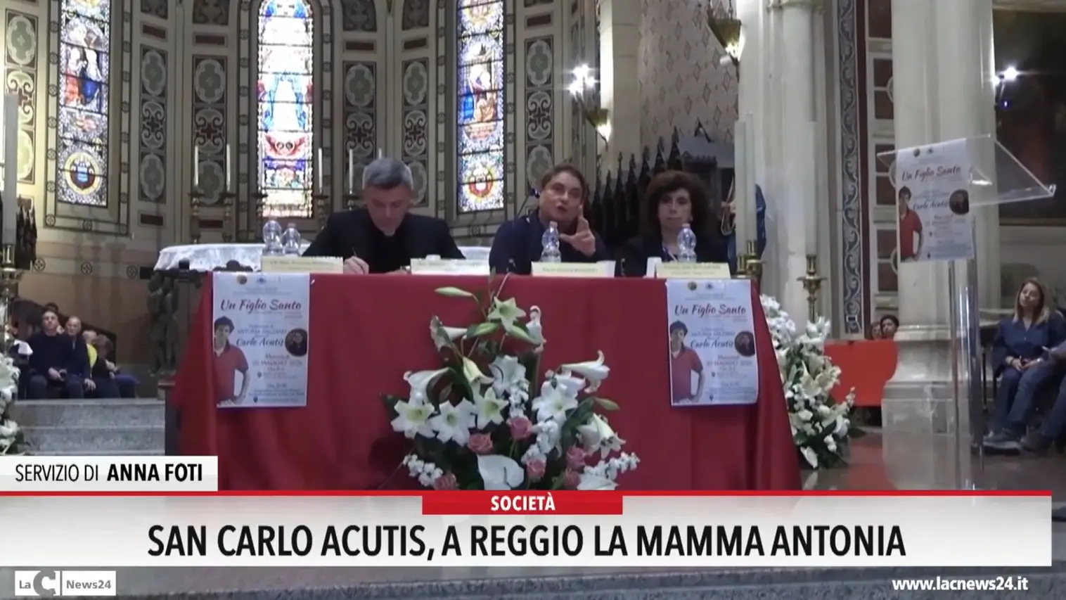 San Carlo Acutis, a Reggio la mamma Antonia
