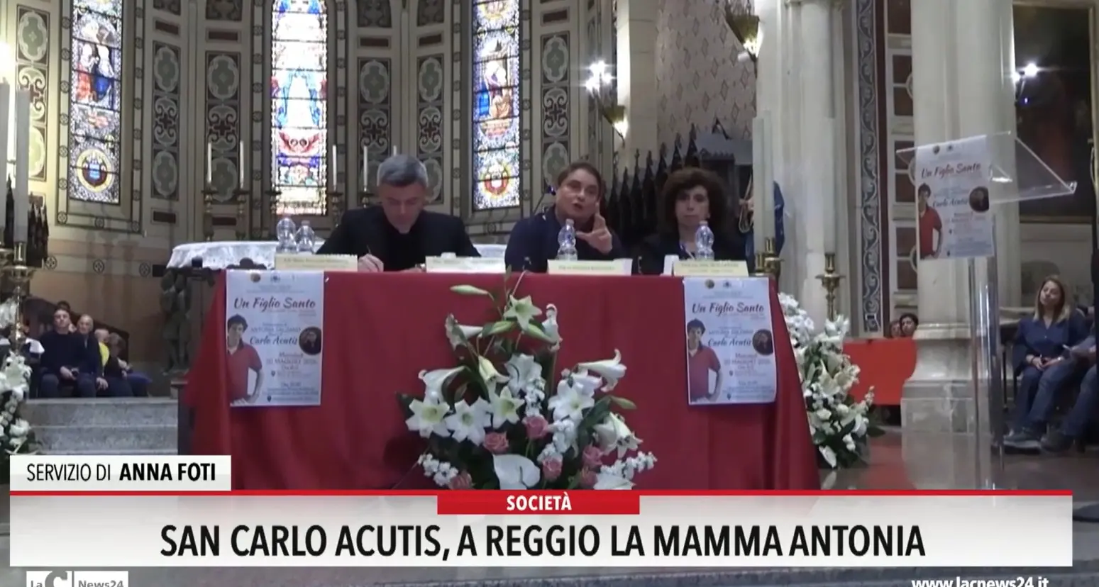 San Carlo Acutis, a Reggio la mamma Antonia
