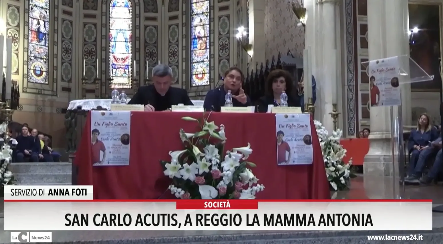 San Carlo Acutis, a Reggio la mamma Antonia