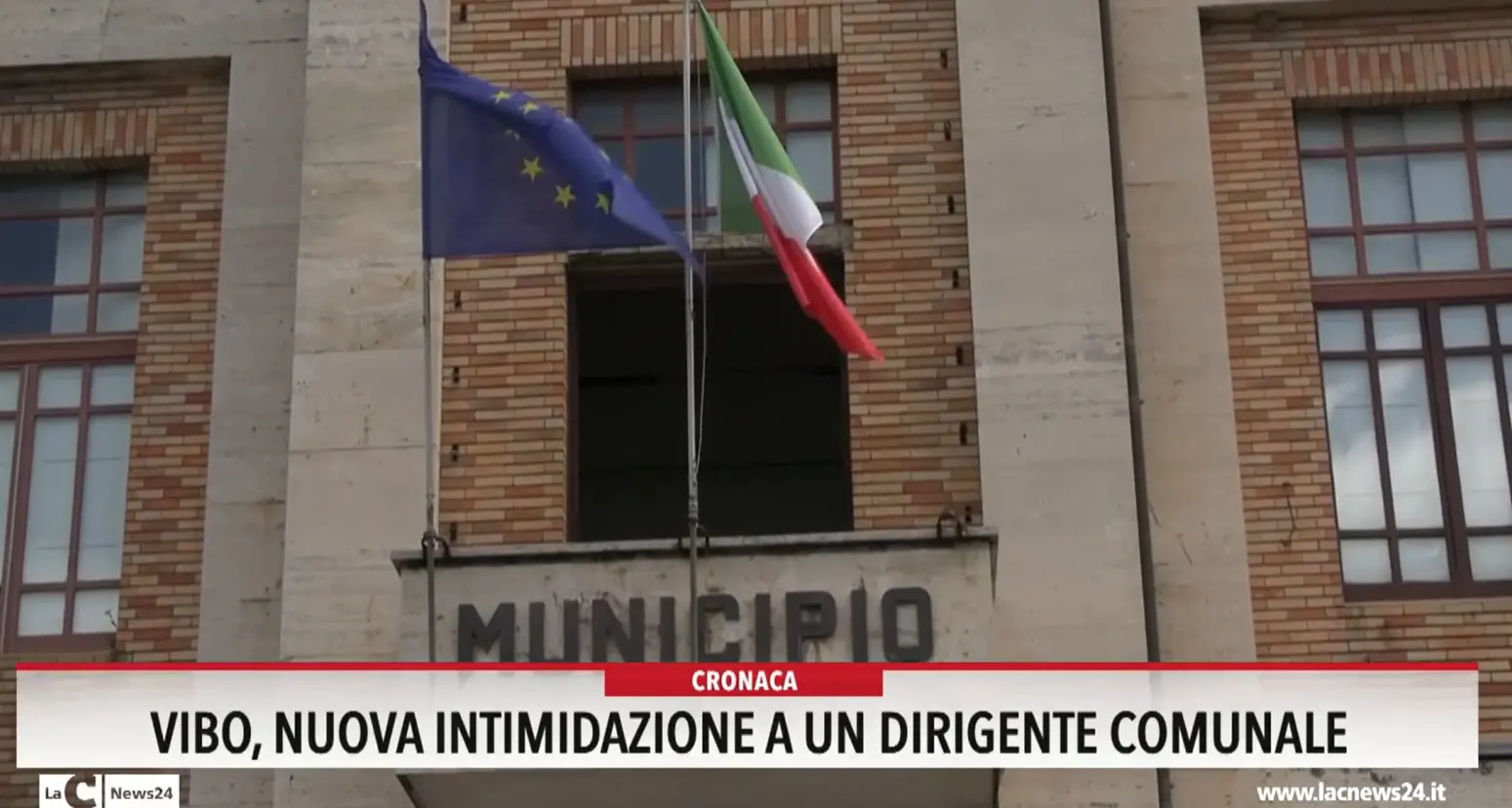 Vibo, nuova intimidazione a un dirigente comunale
