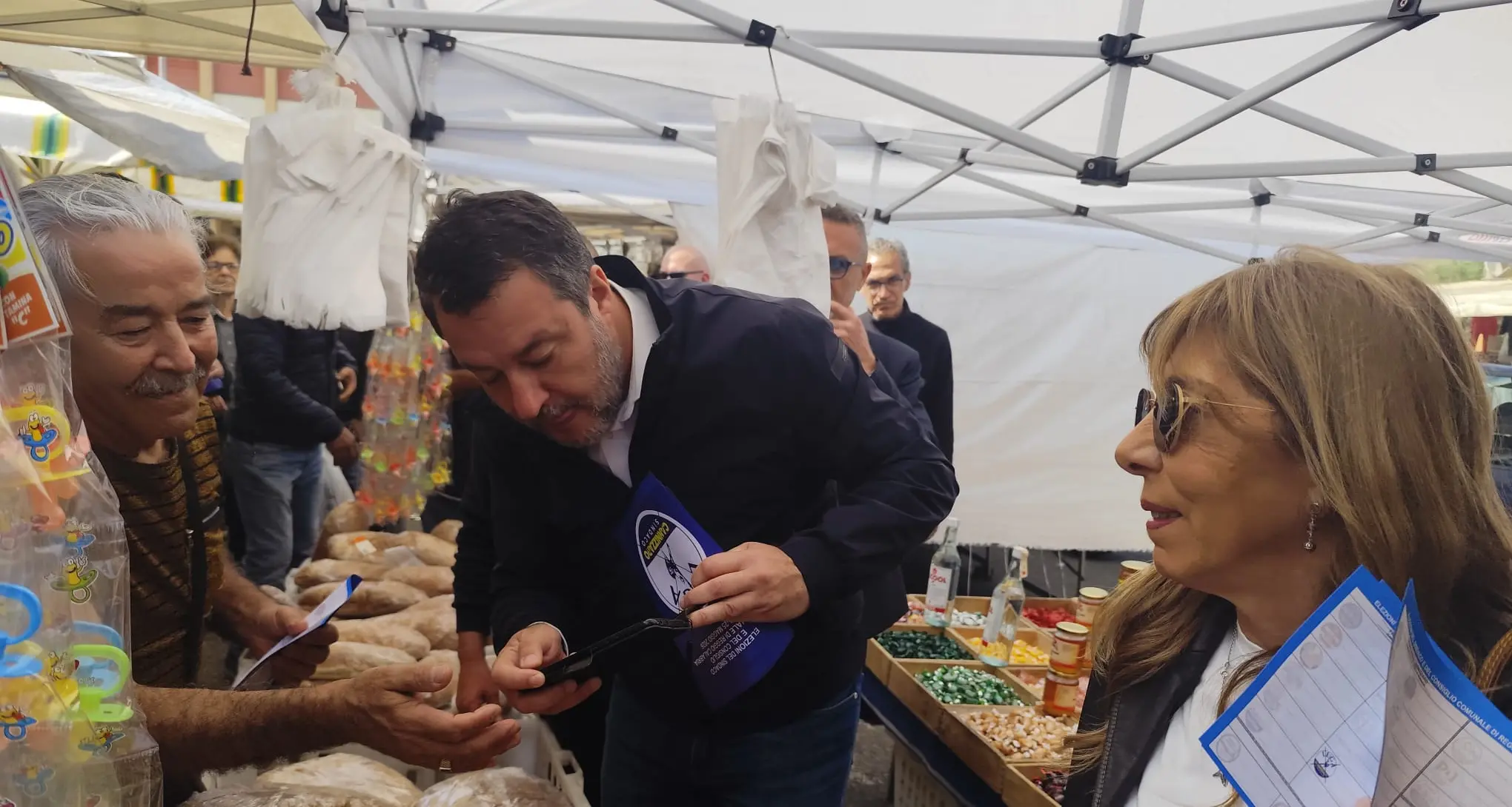 Investimenti sicurezza e campagna elettorale, Salvini torna in città: «Non è un voto nazionale, è un voto per Reggio»\n