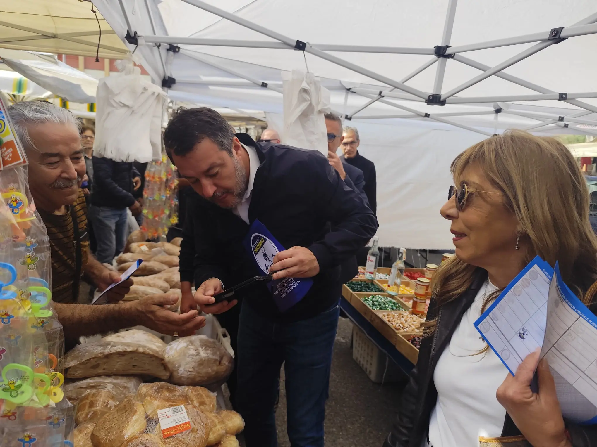 Investimenti sicurezza e campagna elettorale, Salvini torna in città: «Non è un voto nazionale, è un voto per Reggio»\n